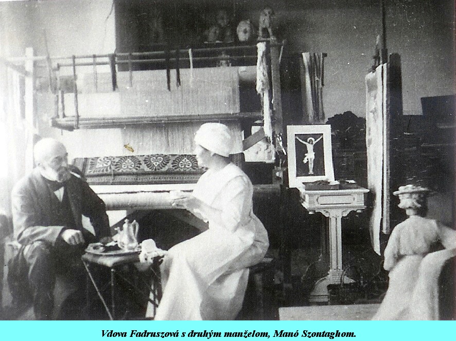1 - 022b - Vdova Fadruszová s druhým manželom, Manó Szontaghom.